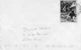 MONACO LETTRE BERNADETTE SOUBIROUS - Postmarks