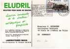 MONACO CARTE POSTALE AFFRANCHISSEMENT LOCOMOTIVE - Postmarks