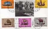 SAINT MARIN SAN MARINO CARTE MAXIMUM FIRST DAY COVER BATEAUX - Andere & Zonder Classificatie