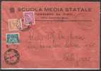 ITALIA - ITALIE - ITALY - 24/08/1977 - BUSTA CON SEGNATASSE DA LIRE 20/50/100 (°) - Portomarken