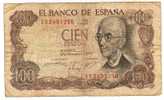 100 Pts Falla 1970 - 100 Pesetas