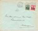 BELGIUM OCCUPATION USED COVER 1916 CANCELED BAR ANTWERPEN - OC1/25 Generalgouvernement 