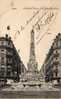 69 LYON II Place République, Monument Carnot, Ed PM 8, 1904, Dos 1900 - Lyon 2