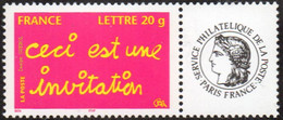 France Personnalisé N° 3760 A ** Invitation - ITFV - Logo Cérès (gomme Brillante) - Autres & Non Classés