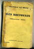 Anatole LE BRAZ, « Les îles Bretonnes Belle-Île, Sein » 1935 - Non Classés