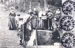 Cpa Clichy Sous Bois (93) Notre Dame Des Anges , Source Miraculeuse . Belle Animation . 1910 . Coll Lebrun - Clichy Sous Bois