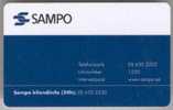 Estonia: Internet Banking Card From Sampo Bank - Krediet Kaarten (vervaldatum Min. 10 Jaar)