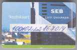 Estonia: Account Card From SEB Uhisbank - Carte Di Credito (scadenza Min. 10 Anni)