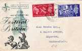 GBG065/ 1951 – Festival Of Brittain – Sonderstempel Auf Illustr. Umschlag, 4th Of May 1951 - ....-1951 Pre Elizabeth II