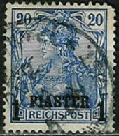 GERMAN POST IN TURKISH EMPIRE..1900..Michel # 14 I...used. - Turkse Rijk (kantoren)