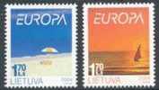 2004 LITHUANIA EUROPA 2V MNH - 2004