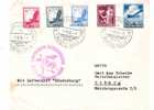 OLYMPIAFAHRT .1936 .HINDENBOURG - Maschinenstempel (EMA)