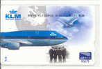 KLM Viegtuig - Airplane -  Avion -Jet - Avions - Aérienne - Flugzeug Sur Telecarte (2) - Flugzeuge