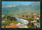 CPSM - Bonneville - Vue Aérienne Du Pont De L' Arve Et Colonne De Charles Félix ( Ed.Télé ) - Bonneville