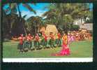 CPSM - Dancing The Hula In Hawaii ( Danse Hawaiienne Timbre Blanche Stuart Scott Pionnière Aviation ) - Oahu