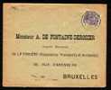 COB N°139Aa  Seul Sur Lettre - Oblitération: "OOSTENDE - 1E  16-IV-1920". - Briefe U. Dokumente