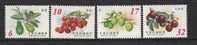 2002 TAIWAN Fruits 4v - Unused Stamps