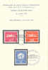 HELVETIA : 1959 : Y. S 365,406,407 : Souvenir Card : U.N.O.,O.N.U.,UNITED NATIONS,NATIONS UNIES, - Cartoline Maximum