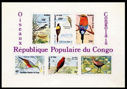 (350) Congo  Birds / Oiseaux / Vögel / Vogels / Animals  ** / Mnh Michel BL 25 - Sonstige & Ohne Zuordnung