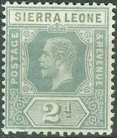 SIERRA LEONE..1912..Michel # 84...MLH. - Sierra Leona (...-1960)