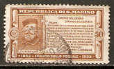 SAN MARINO - Sassone # 171 - (o) - Gebraucht