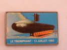 MARINE NATIONALE - SOUS MARIN "LE TRIOMPHANT" 13 JUILLET 1993 - Boats