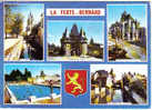 Carte Postale 72 - La Ferte Bernard - La Piscine, Le Canal, La Porte De La Ville.... - La Ferte Bernard