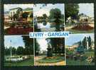 CPSM - Livry Gargan ( Multivues Mairie Lac Sévigné Parc... éd. LECONTE 15915) - Livry Gargan