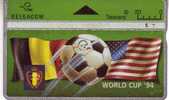 TELECARTE BELGACOM WORLD CUP '94 - Senza Chip