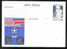 JUVAROUEN 76 - Roanne Philatélie Numismatique - Overprinter Postcards (before 1995)