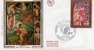 ANDORRE FIRST DAY COVER PREMIER JOUR TETABLE DE LA CHAPELLE DE SAINT JEAN DE CASELLES - FDC