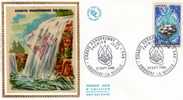 ANDORRE FIRST DAY COVER PREMIER JOUR CHARTE EUROPEENNE DE L EAU - FDC