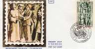 ANDORRE FIRST DAY COVER PREMIER JOUR MONUMENT TROBADA CO PRINCES - FDC