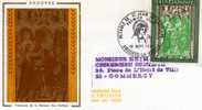 ANDORRE FIRST DAY COVER PREMIER JOUR RETABLE DE LA CHAPELLE DE SAINT JEAN DE CASELLES - FDC