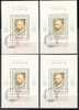 BULGARIE - 1991 - Impressionnistes Francais - Vincent Van Gogh - Bl.x 4 Obl. - Impressionismo