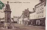 ST ANDRE DE L EURE   1908  PLACE DU MARCHE - Pont-de-l'Arche