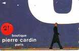 Telecarte Japan Français Relié Pierre Cardin (21) - Fashion