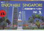 Telecarte Japan Singapour S'est Relié (12) - Singapur