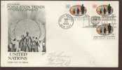 Fde25  Fdc United Nations Honoring Populations Trend And Development 1965 - Altri & Non Classificati