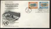 Fde28  Fdc United Nations World Health Organization Who 1966 - Sonstige & Ohne Zuordnung