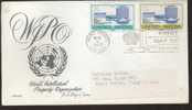 Fde45  Fdc United Nations World Intellectual Property Organization 1977 - Sonstige & Ohne Zuordnung