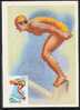 RUSSIE CARTE MAXIMUM NUM.YVERT 4820 SPORTS NATATION - Cartoline Maximum