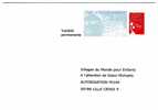 PAP Réponse Luquet RF Villages Du Monde Pour Enfants. Référence 0301889.TBE. - Listos Para Enviar: Respuesta /Luquet