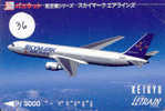 Avions Sur Telecarte Japon (36) Flugzeuge Vliegtuig Aeroplani Airplane Aeroplanos ??? - Flugzeuge