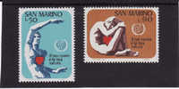Saint-Marin Yv.no.820/1 Neufs** - Unused Stamps