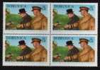 Timbres Bloc De 4  Célébrités > Sir Winston Churchill  Dominica Sir Winston Churchill - Sir Winston Churchill