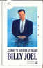 BILLY JOEL On Phonecard Japan (5) MUSIC * MUSIQUE * Cinema Movie Film Kino - Música