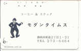 CHARLIE CHAPLIN Sur Telecarte Japon (6) - Personen