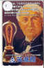 THOMAS EDISON On Phonecard Japan (1) - Characters