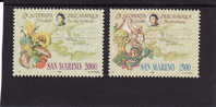 Saint-Marin Yv.no.1250/1 Neufs** - Unused Stamps